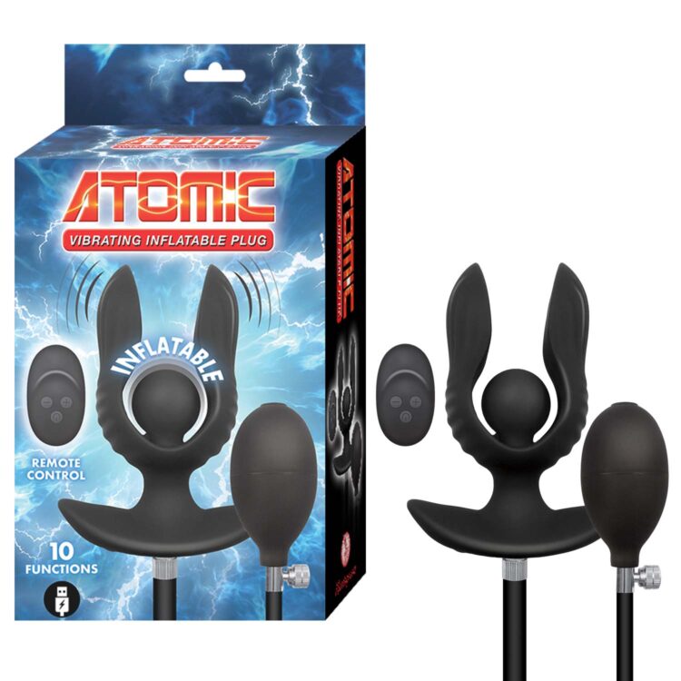 inflatable vibrating anal toy Remote Inflatable Huge Dildo Vibrators Pump Massager Anal Butt Plug Anus  Sex Toy