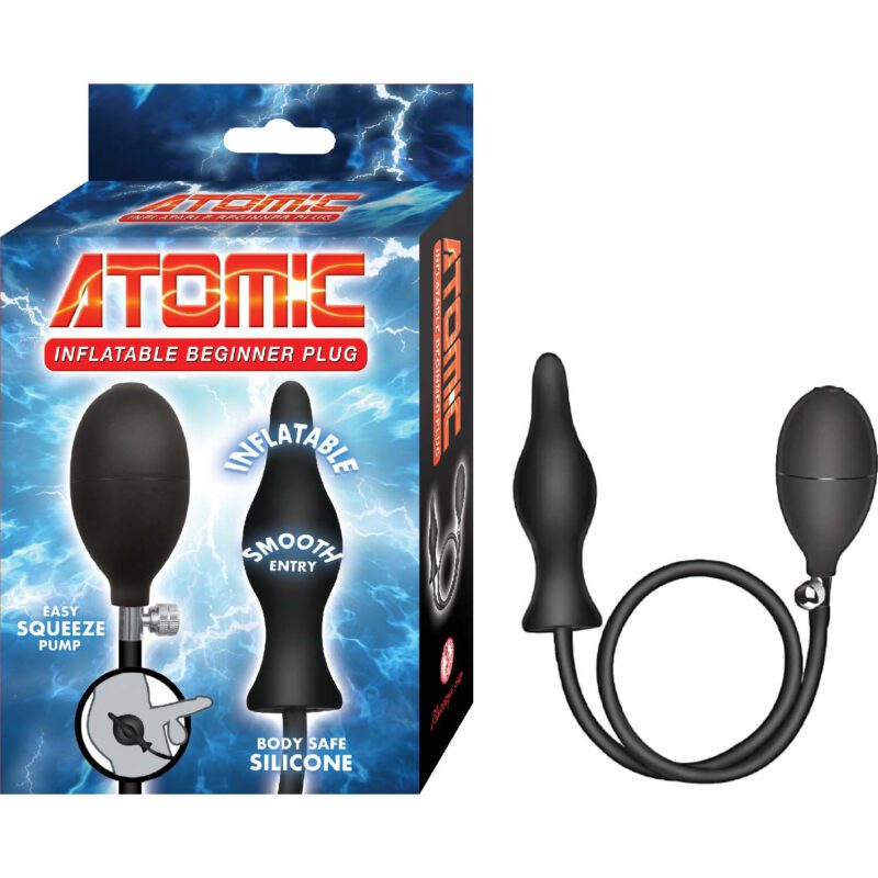 ATOMIC INFLATABLE BEGINNER PLUG-BLACK - #3255