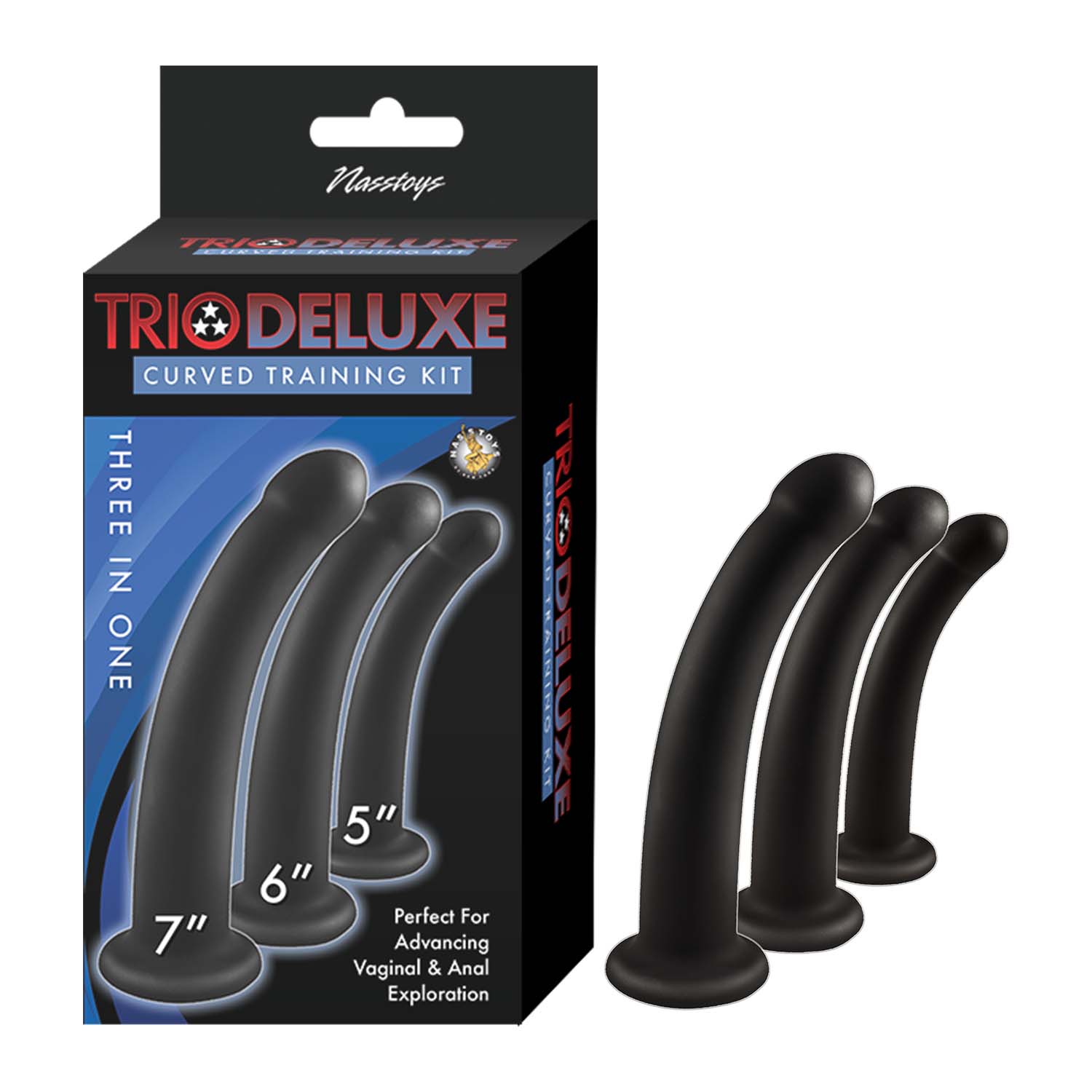 TRIO DELUXE CURVED TRAINING KIT-BLACK - #3320