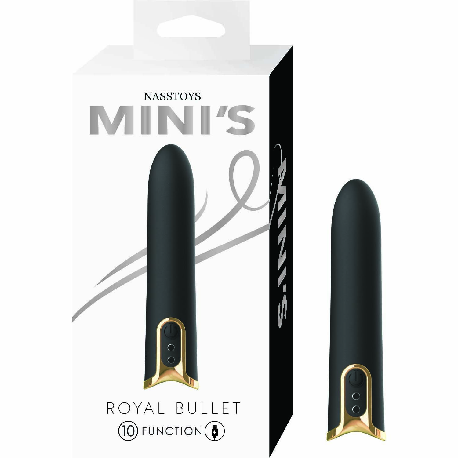 NASSTOYS MINI'S ROYAL BULLET-BLACK - #3309