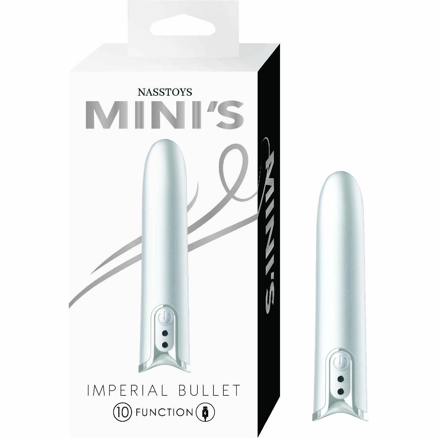 NASSTOYS MINI'S IMPERIAL BULLET-SILVER - #3308