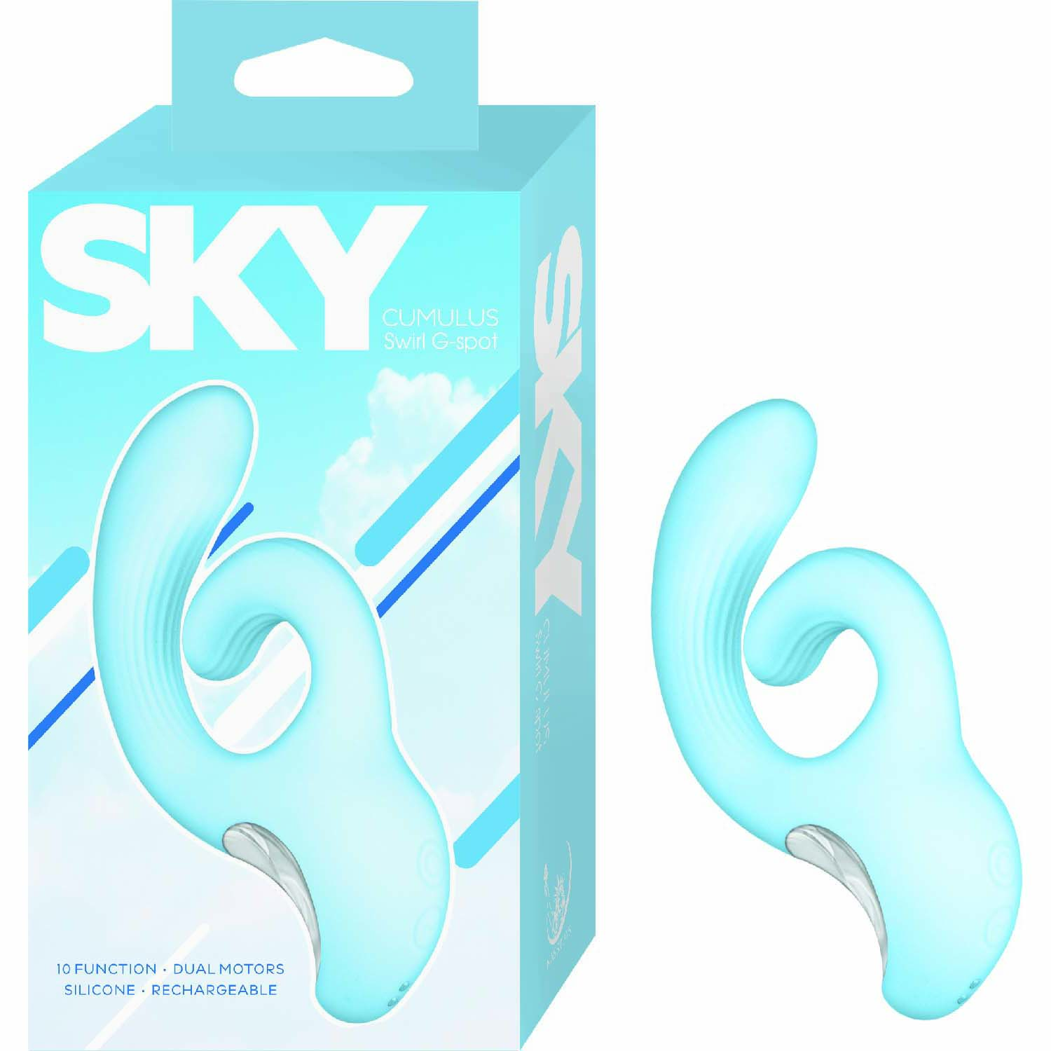 SKY CUMULUS SWIRL G-SPOT-BLUE - #3312