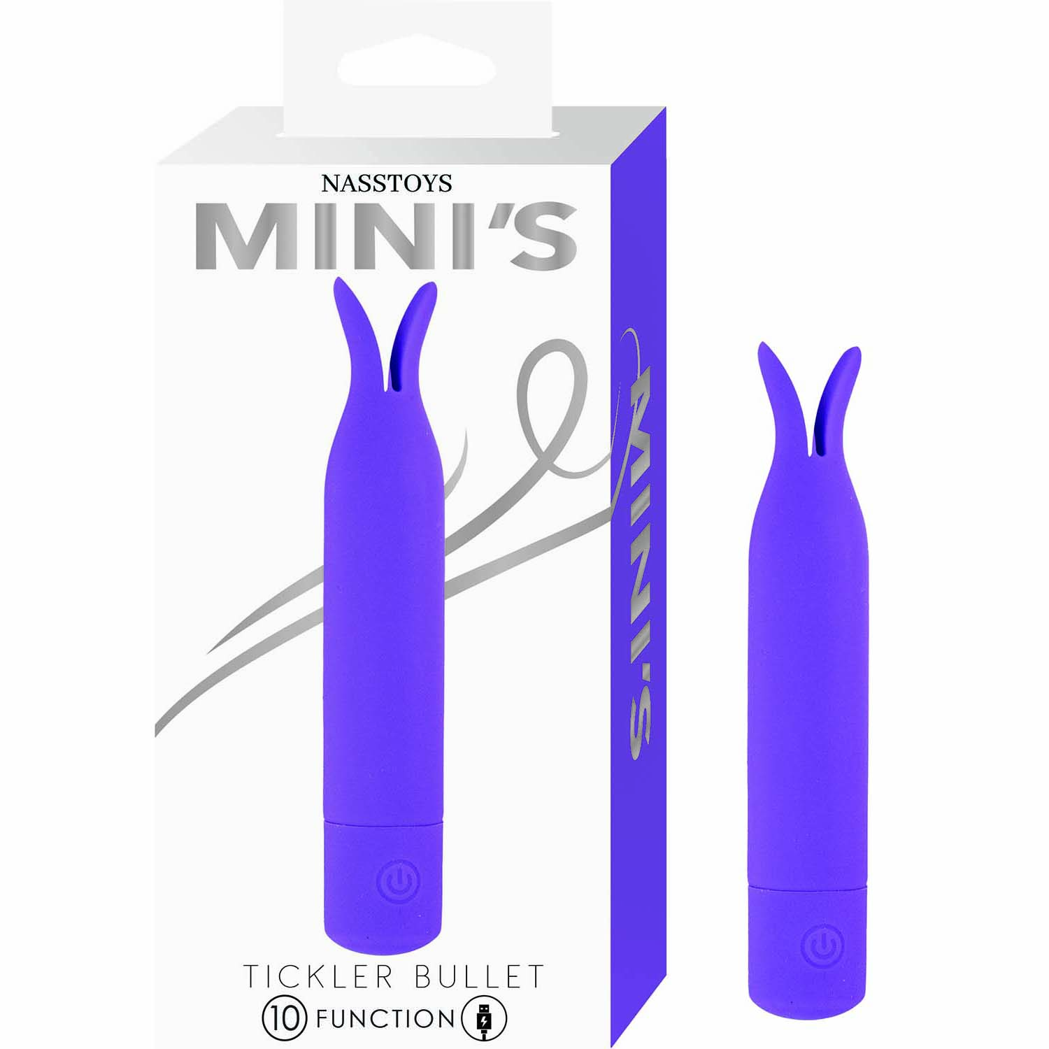 MINI'S TICKLER BULLET-PURPLE - #3328
