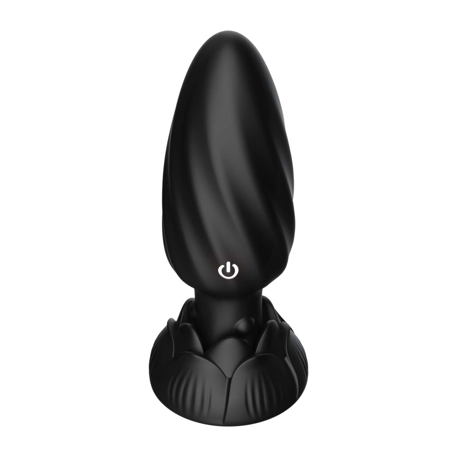 ATOMIC ROTATING & VIBRATING PLUG-BLACK - #3340 - Image 3