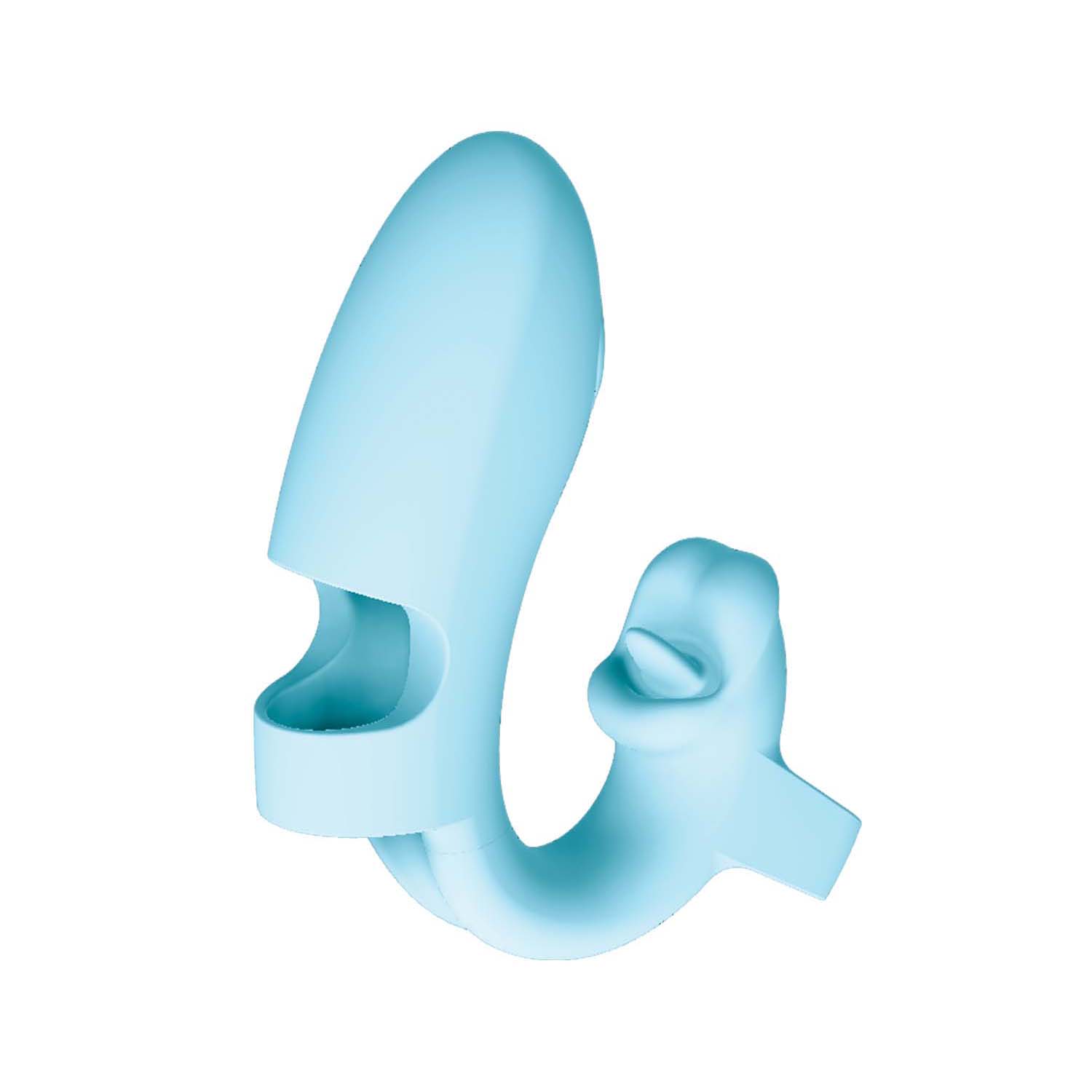 DESIRE FINGER MASSAGER-BLUE - #3323-2 - Image 3