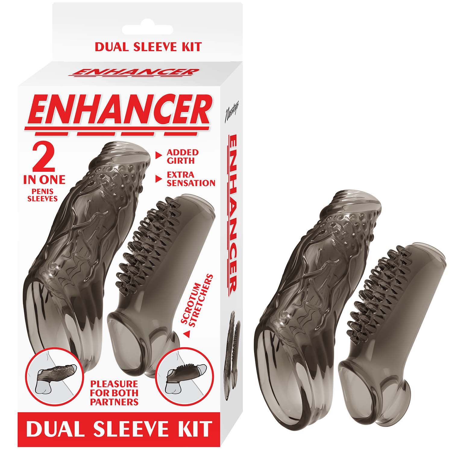 ENHANCER DUAL SLEEVE KIT-SMOKE - #3351-2