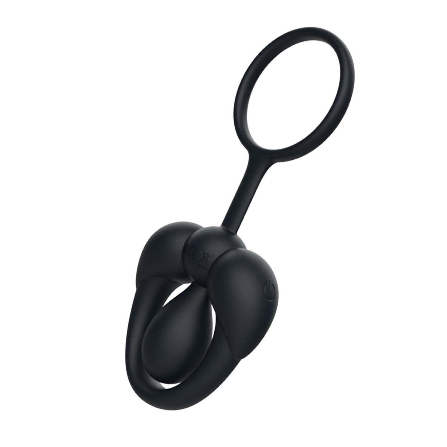 SILICONE TINGLE RING-BLACK - #3352 - Image 3