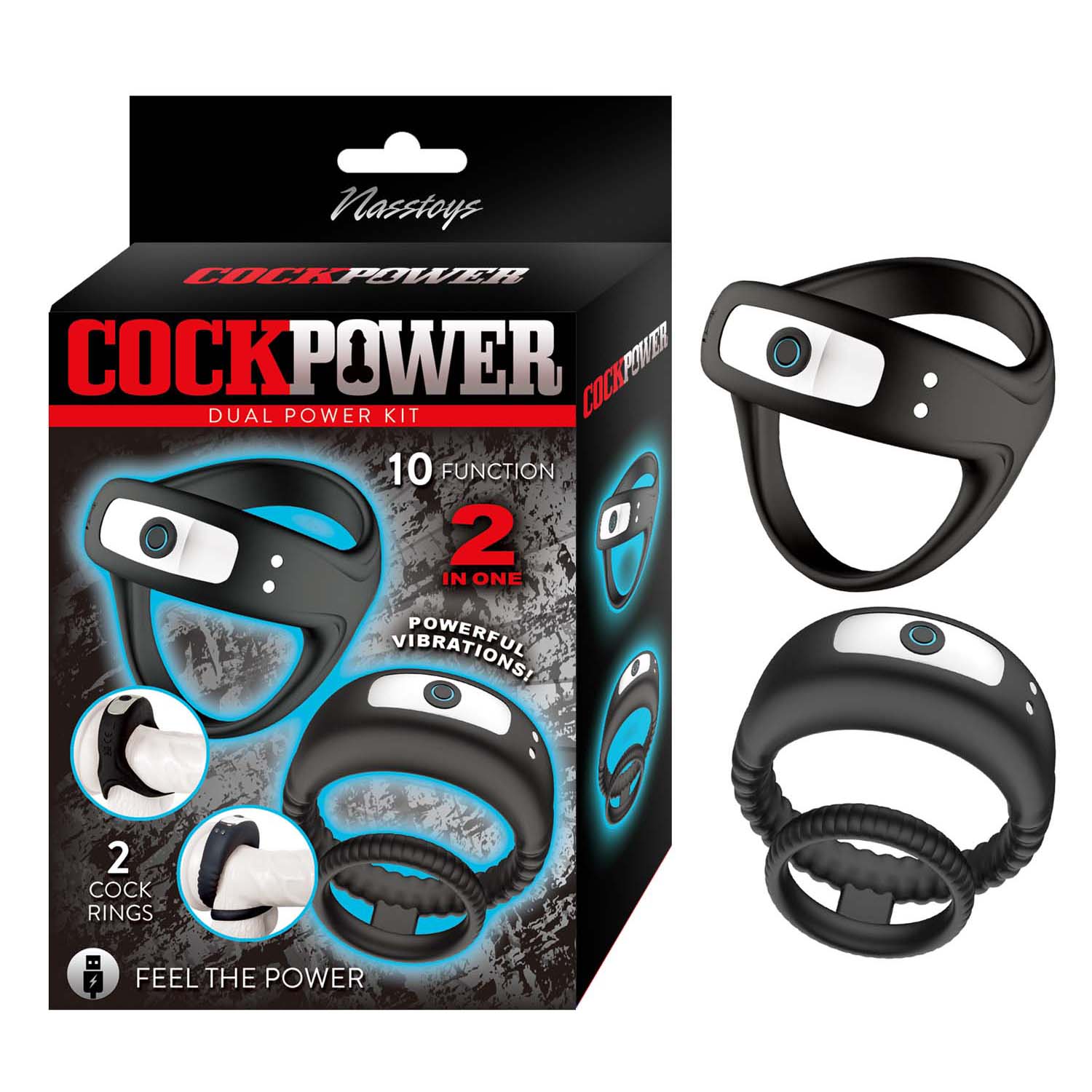 COCKPOWER DUAL POWER KIT-BLACK - #3355