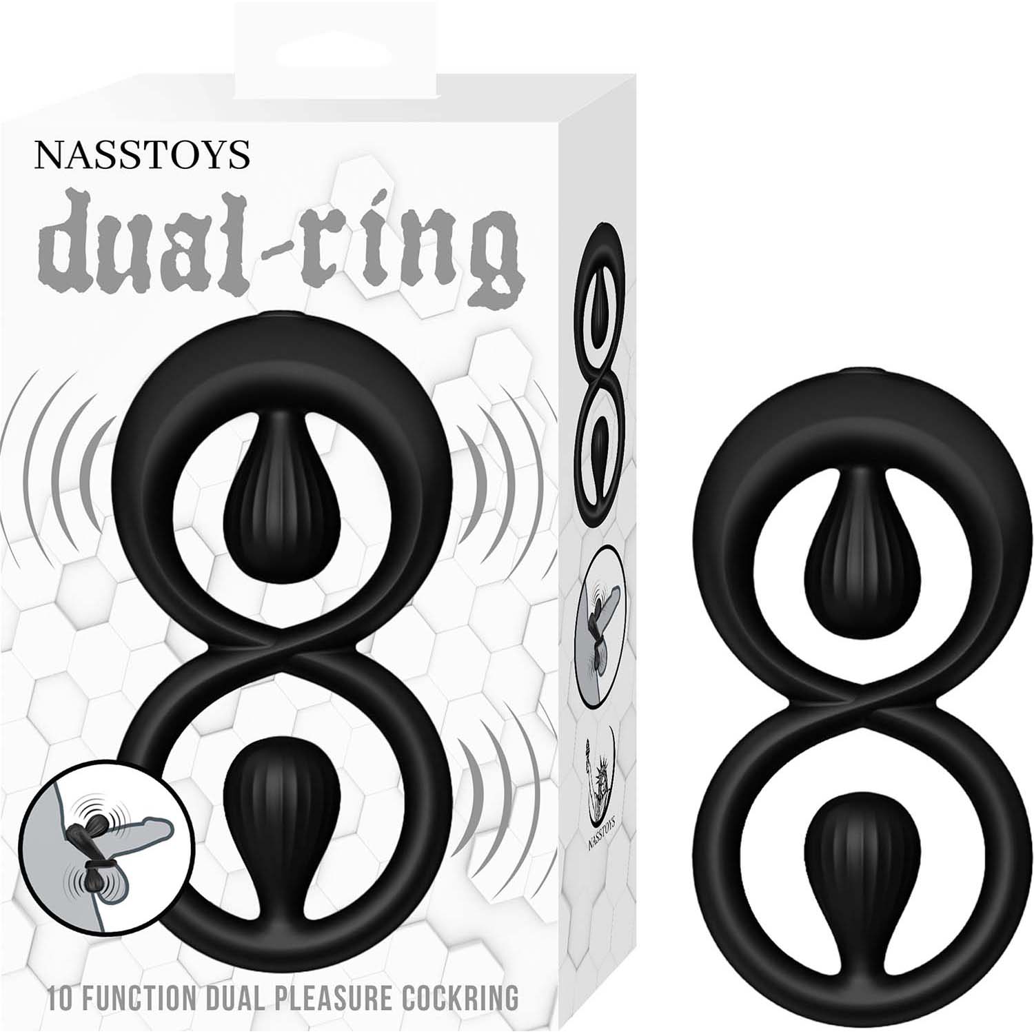 NASSTOYS DUAL-RING-BLACK - #3354
